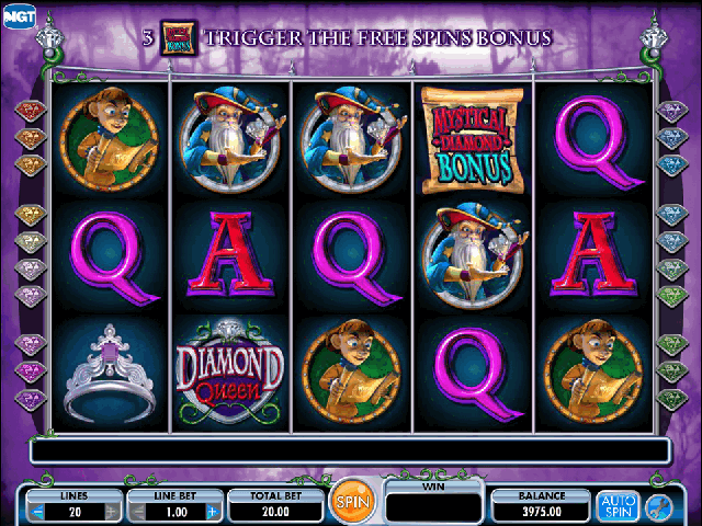 Diamond Queen Slot Machine