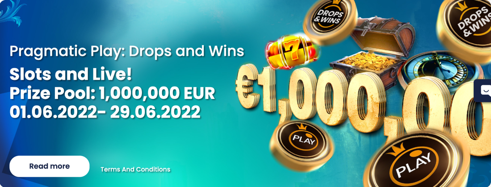 Drops and Wins in lilibet casino